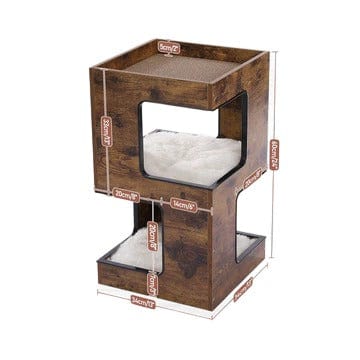 Kratzbaum holz modern