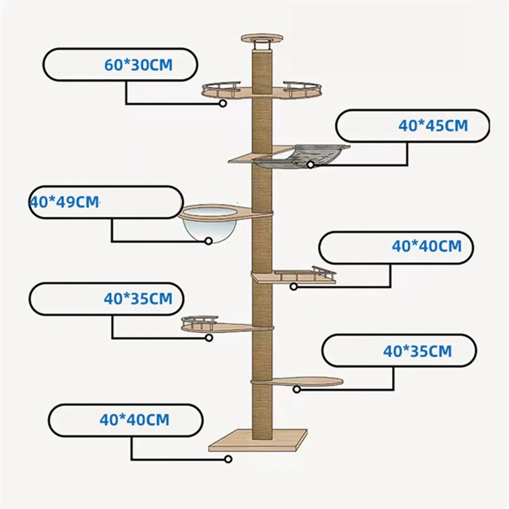 Kratzbaum Bis Zur Decke | HochTurm