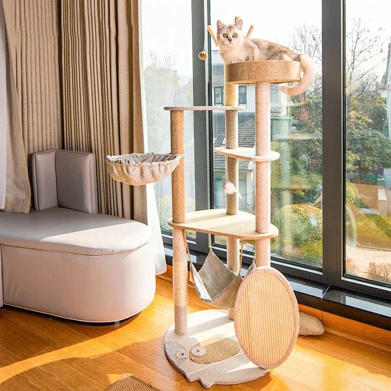 Kratzbaum Beige Natur