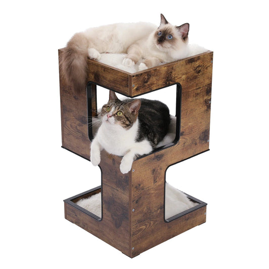 Kratzbaum Holz Modern